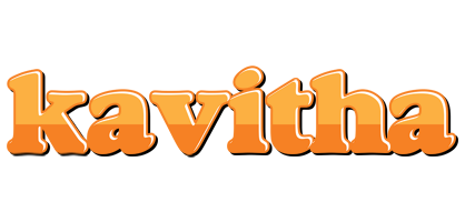 Kavitha orange logo