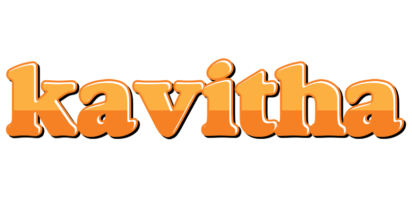 Kavitha orange logo