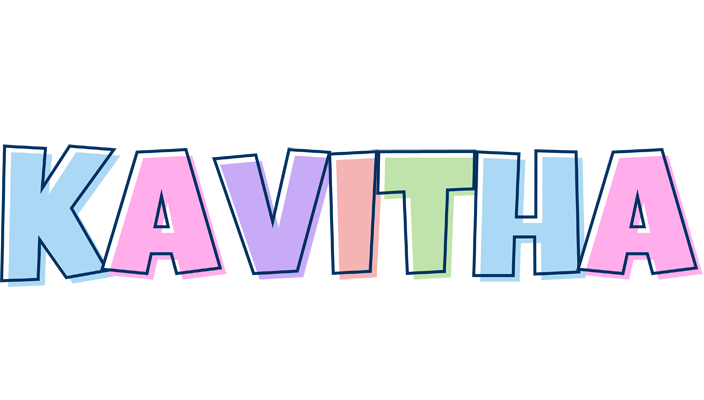Kavitha pastel logo