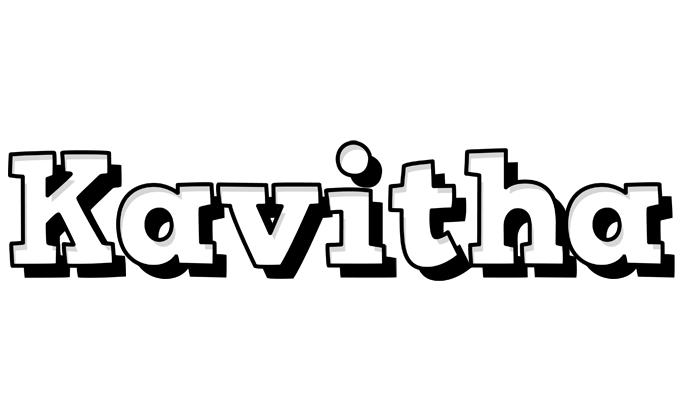 Kavitha snowing logo