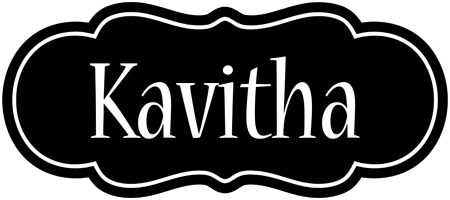 Kavitha welcome logo