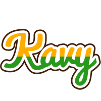 Kavy banana logo