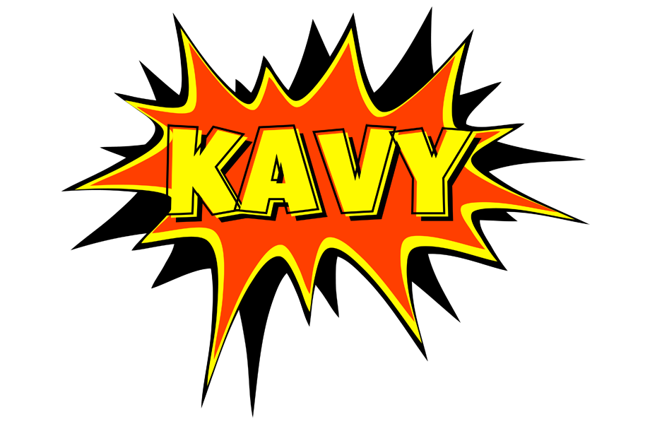 Kavy bazinga logo