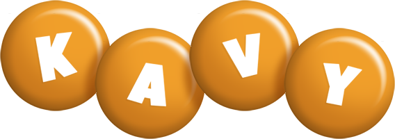 Kavy candy-orange logo