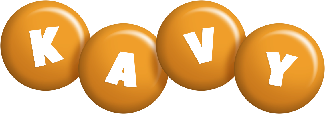 Kavy candy-orange logo