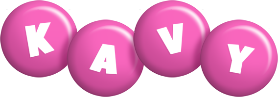 Kavy candy-pink logo