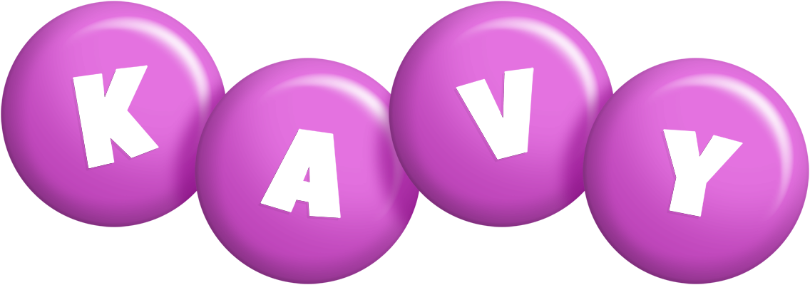 Kavy candy-purple logo