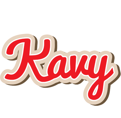 Kavy chocolate logo