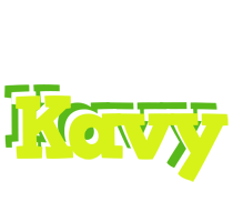 Kavy citrus logo