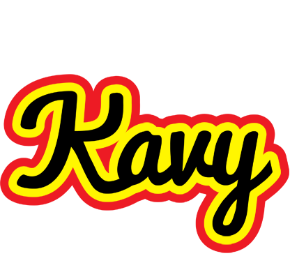 Kavy flaming logo