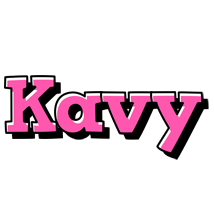 Kavy girlish logo