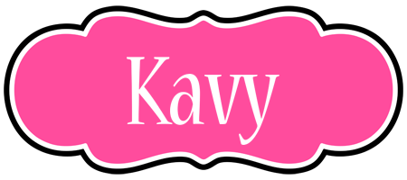 Kavy invitation logo