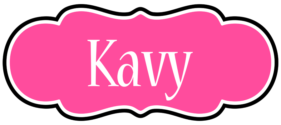 Kavy invitation logo