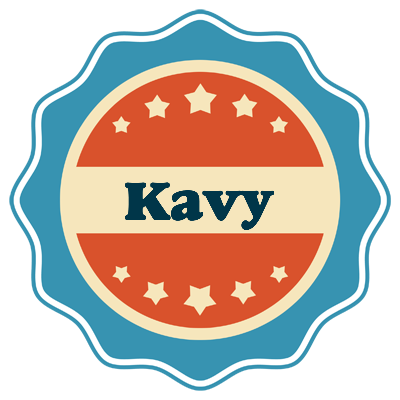Kavy labels logo