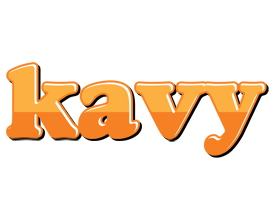 Kavy orange logo