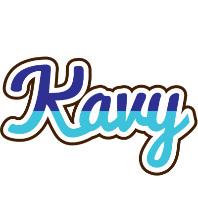 Kavy raining logo