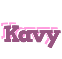 Kavy relaxing logo