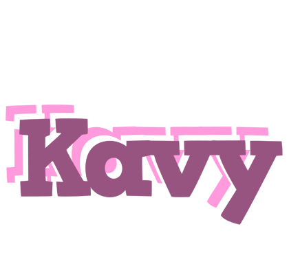 Kavy relaxing logo