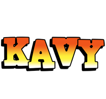 Kavy sunset logo