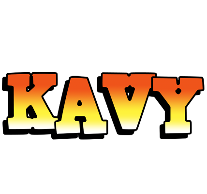 Kavy sunset logo