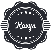 Kavya badge logo