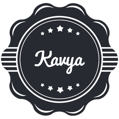 Kavya badge logo