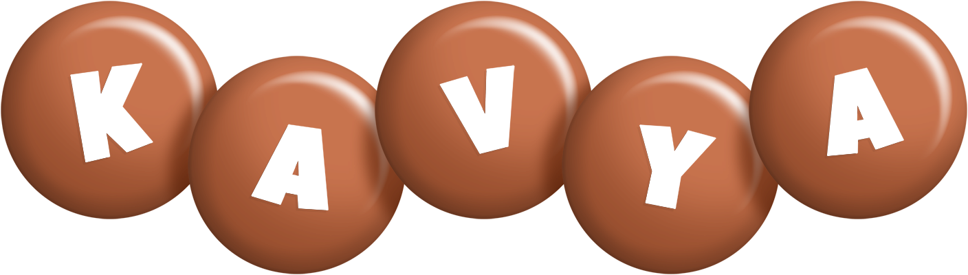 Kavya candy-brown logo