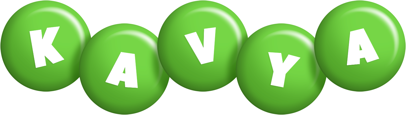 Kavya candy-green logo