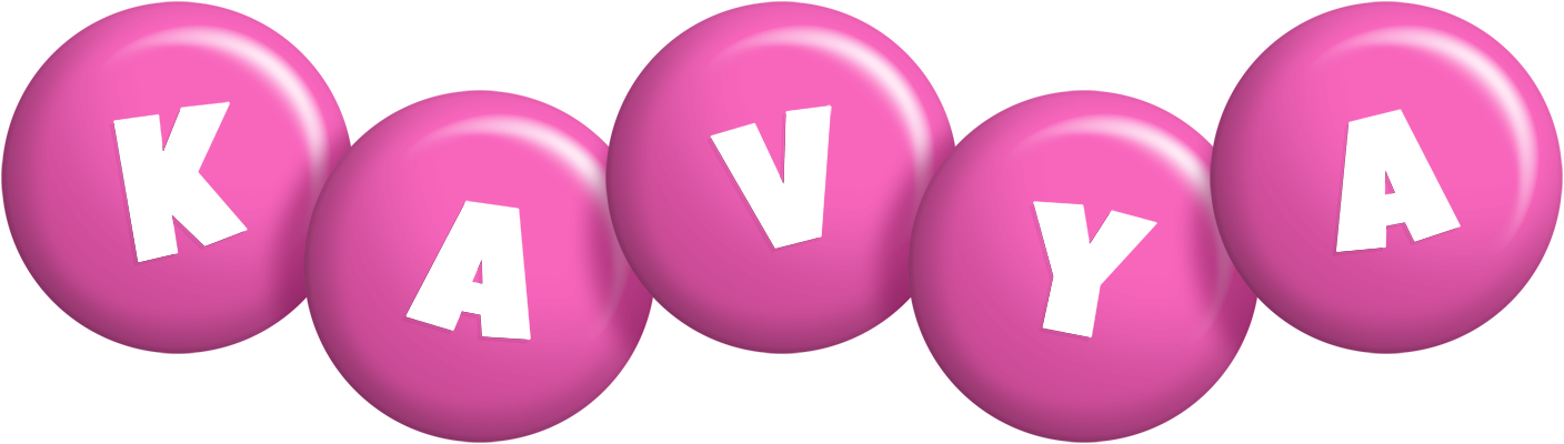 Kavya candy-pink logo