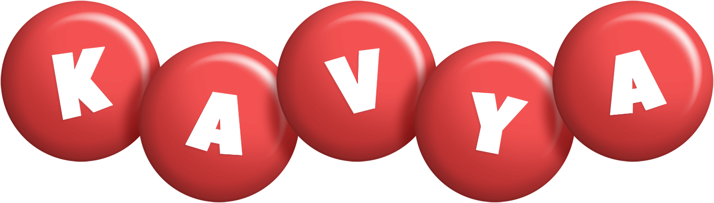 Kavya candy-red logo