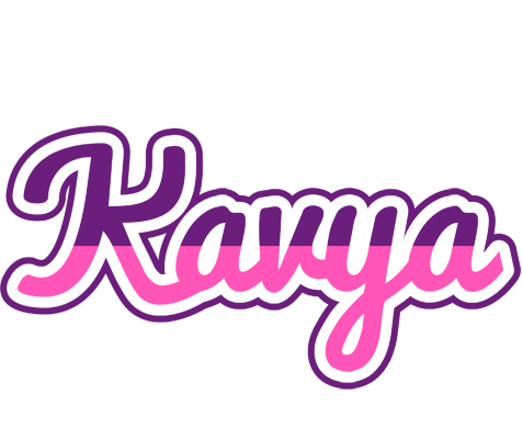 Kavya cheerful logo