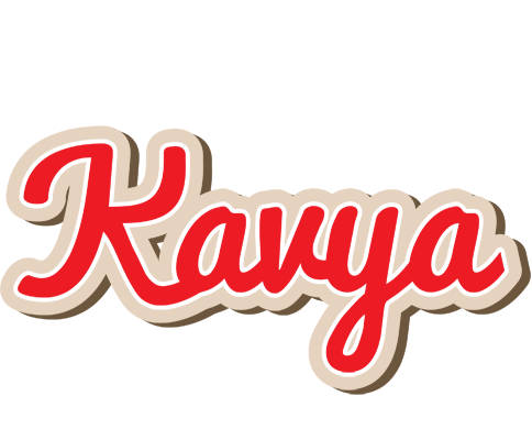 Kavya chocolate logo