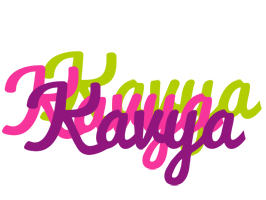 Kavya flowers logo