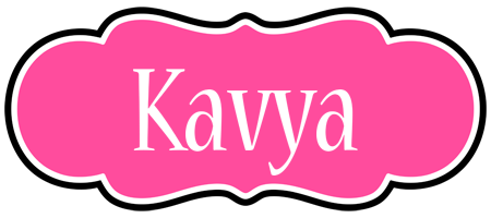 Kavya invitation logo