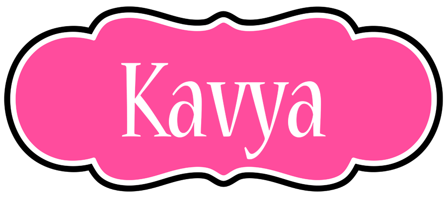 Kavya invitation logo
