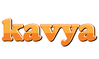 Kavya orange logo