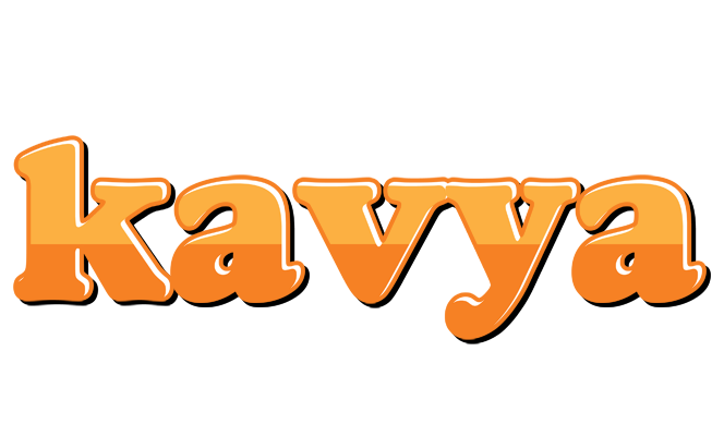 Kavya orange logo