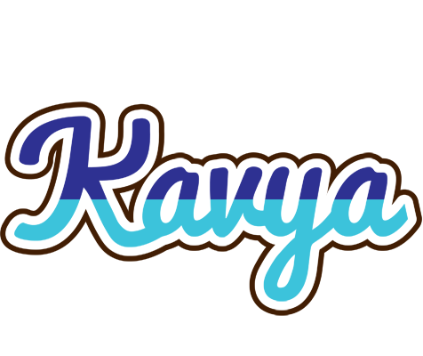Kavya raining logo