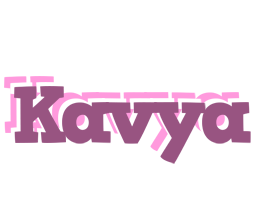 Kavya relaxing logo