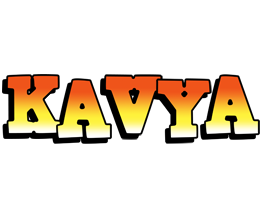 Kavya sunset logo