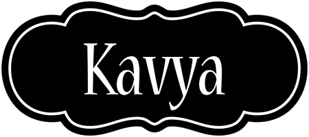 Kavya welcome logo