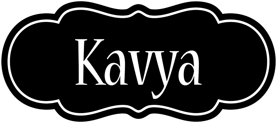 Kavya welcome logo