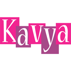 Kavya whine logo