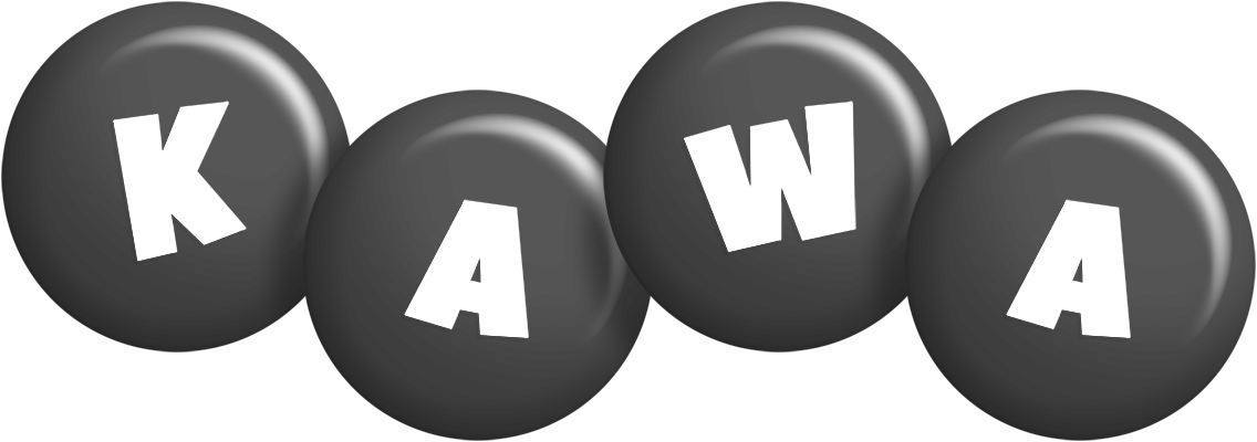Kawa candy-black logo