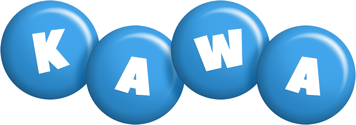 Kawa candy-blue logo