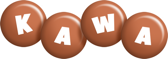 Kawa candy-brown logo