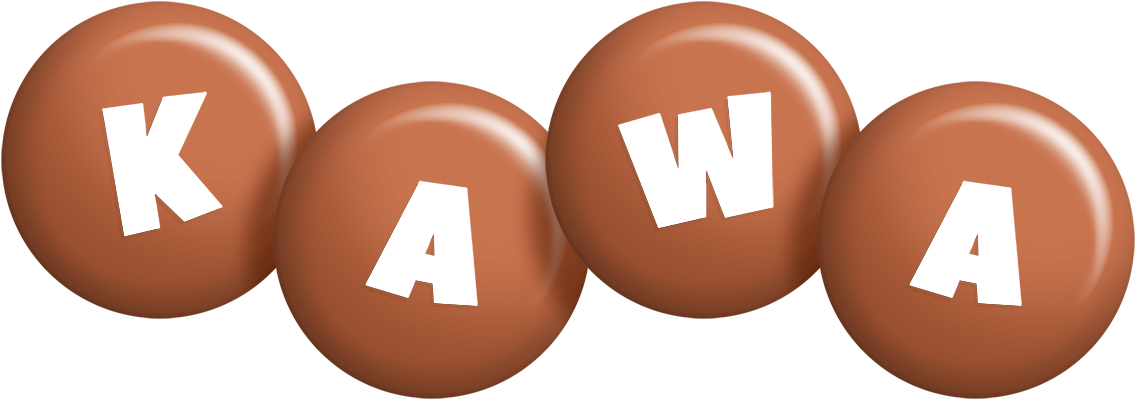 Kawa candy-brown logo