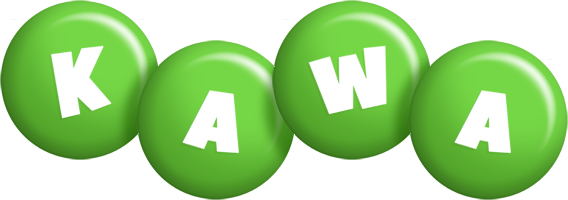 Kawa candy-green logo