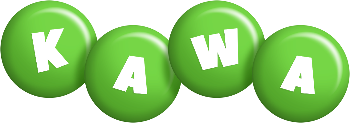 Kawa candy-green logo