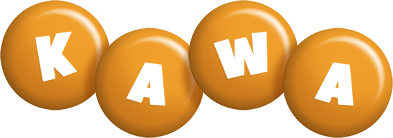 Kawa candy-orange logo